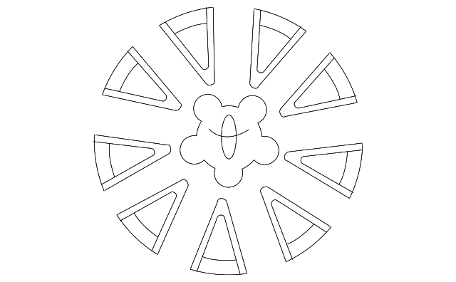 42621-AB060 Деталь WHEEL COVER