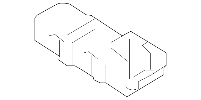 3591557L00 Деталь LAMP COVER, RIGHT