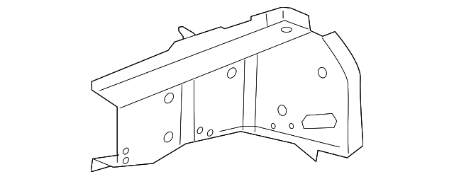 7B0-821-239-A Деталь UPPER RAIL, LEFT