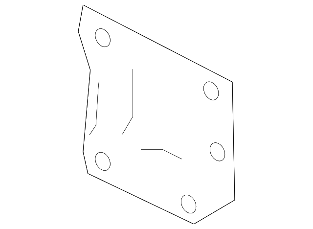 7B0-807-114-A Деталь FRONT BRACKET, RIGHT