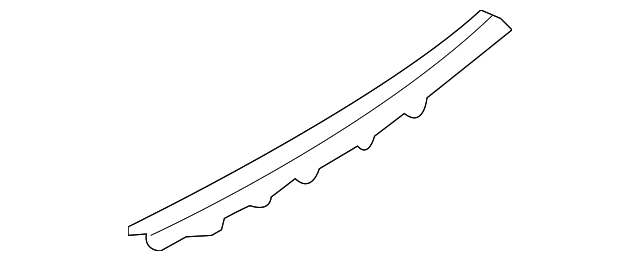 85871-4D000-KS Деталь SCUFF PLATE, LEFT