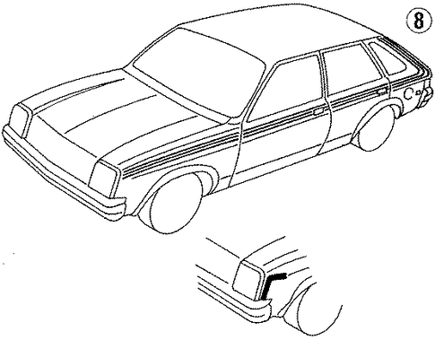 Chevette STRIPE TAPE 2