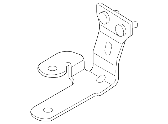 5C0-951-181-B Деталь HIGH NOTE HORN BRACKET