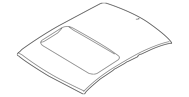 67111-3Q020 Деталь ROOF PANEL