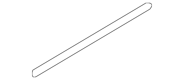 7B0-853-346 Деталь BELT MOLDING, RIGHT
