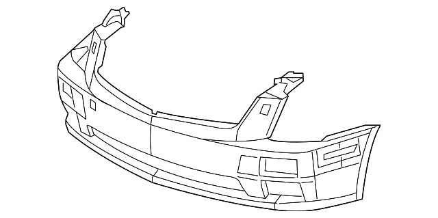 12335935 Деталь BUMPER COVER