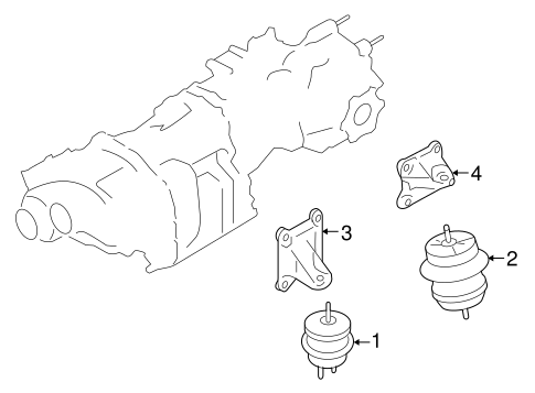 GT-R TRANS MOUNTING