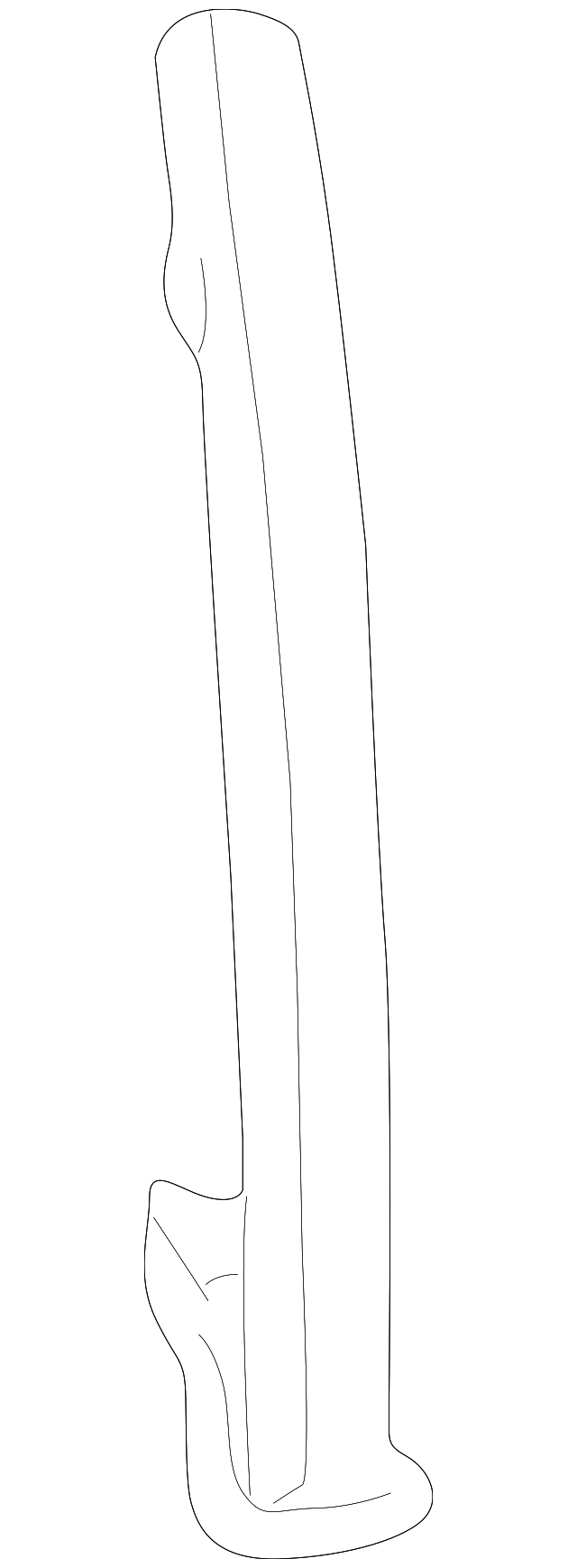 69904-0C020 Деталь GUIDE RAIL, LEFT