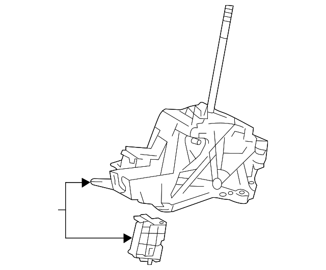 33560-52470 Деталь SHIFTER ASSY