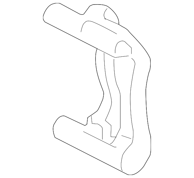 88964427 CALIPER MOUNT, RIGHT