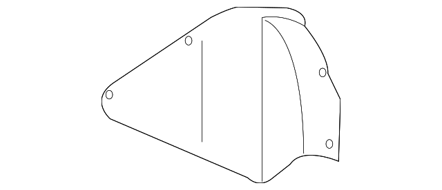 767497S600 Деталь PROTECTOR, LEFT