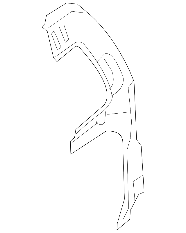 G7645ZQ0MA Деталь REINFORCEMENT, LEFT