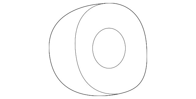 0122500022 Деталь ESCUTCHEON NUT, LEFT