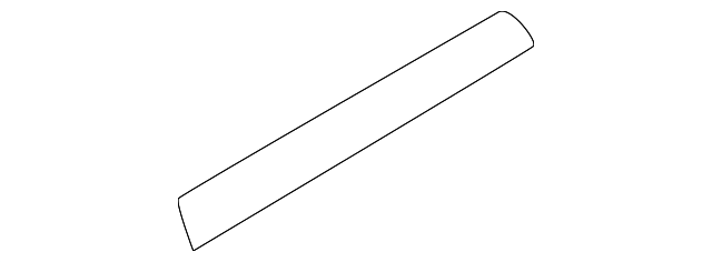 903540W000 Деталь UPPER MOLDING, RIGHT