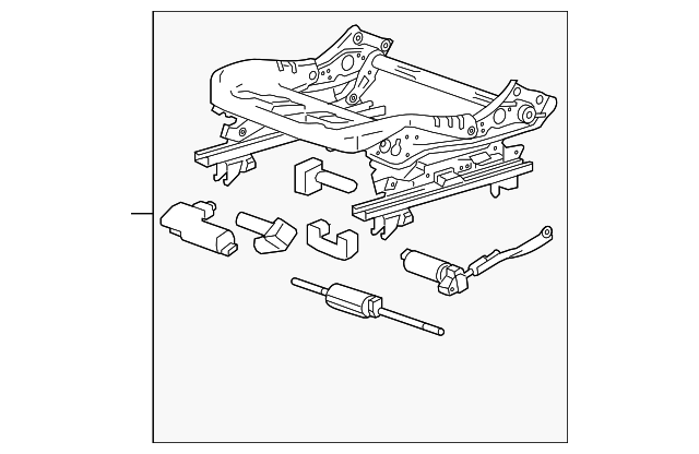 13587087 Деталь CUSHION FRAME