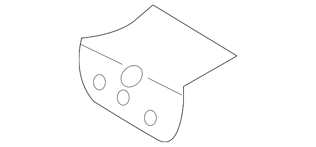 96534395 SIDE PLATE, RIGHT