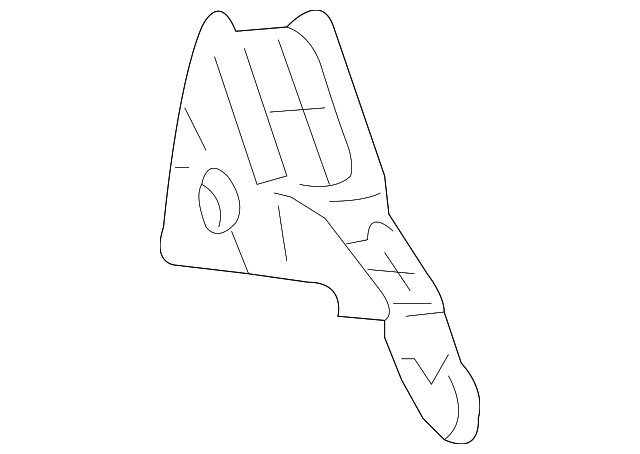 89041450 Деталь RECLINE COVER, LEFT