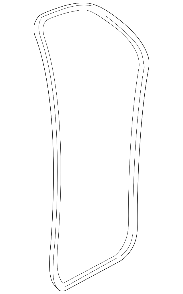 19179733 Деталь DOOR W'STRIP, LEFT