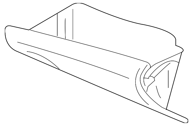 8006A022YA Деталь GLOVE BOX