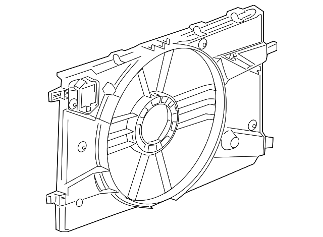 13450284 FAN SHROUD