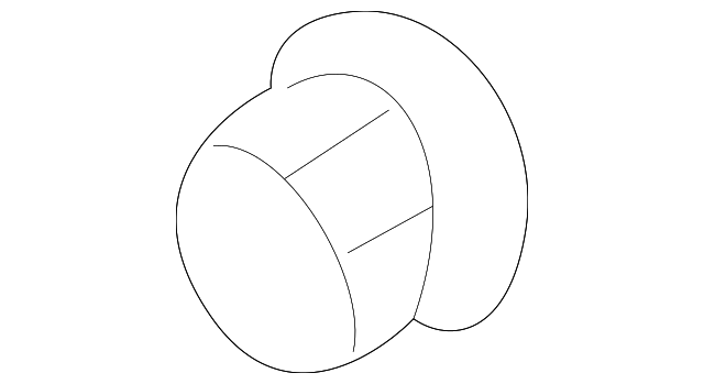 94055812 Деталь STRUT NUT, LEFT