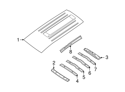 QX56 ROOF & COMPONENTS 2
