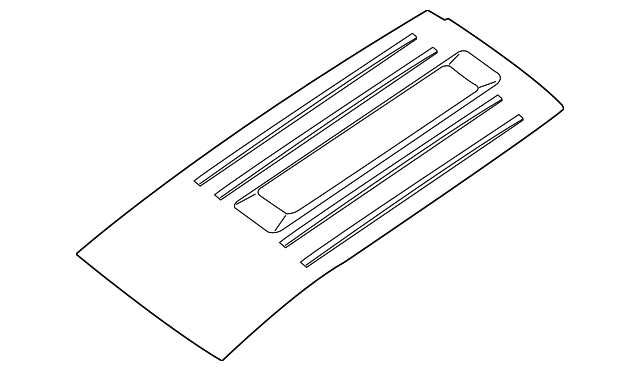 731007S00A Деталь ROOF PANEL