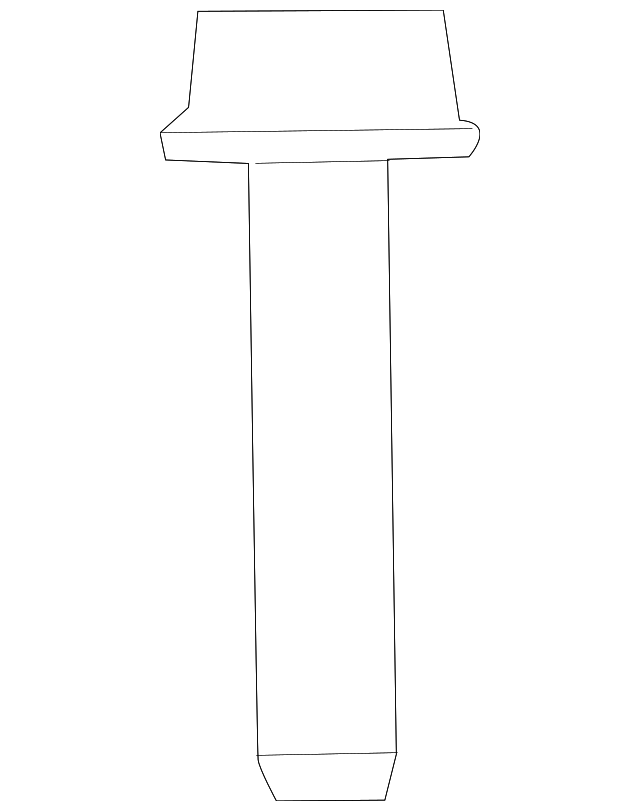 6509605AA Деталь UPPER COVER SCREW