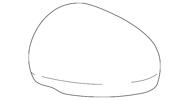 87915-0T010-D0 Деталь MIRROR COVER, RIGHT