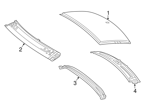 CLA250 ROOF & COMPONENTS