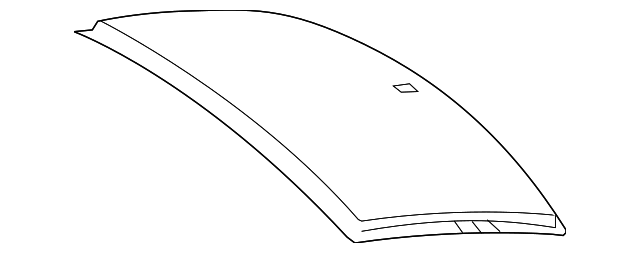 117-657-01-09 Деталь ROOF PANEL