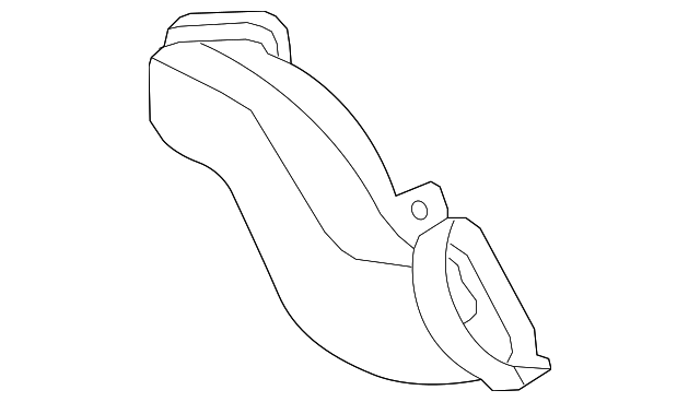 92199842 Деталь OUTLET DUCT, LEFT