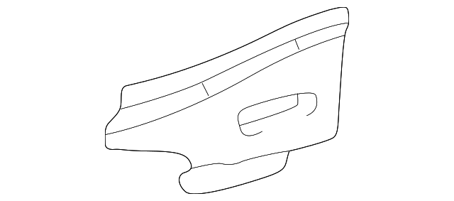 61426-08010 ROCKER REINF, LEFT