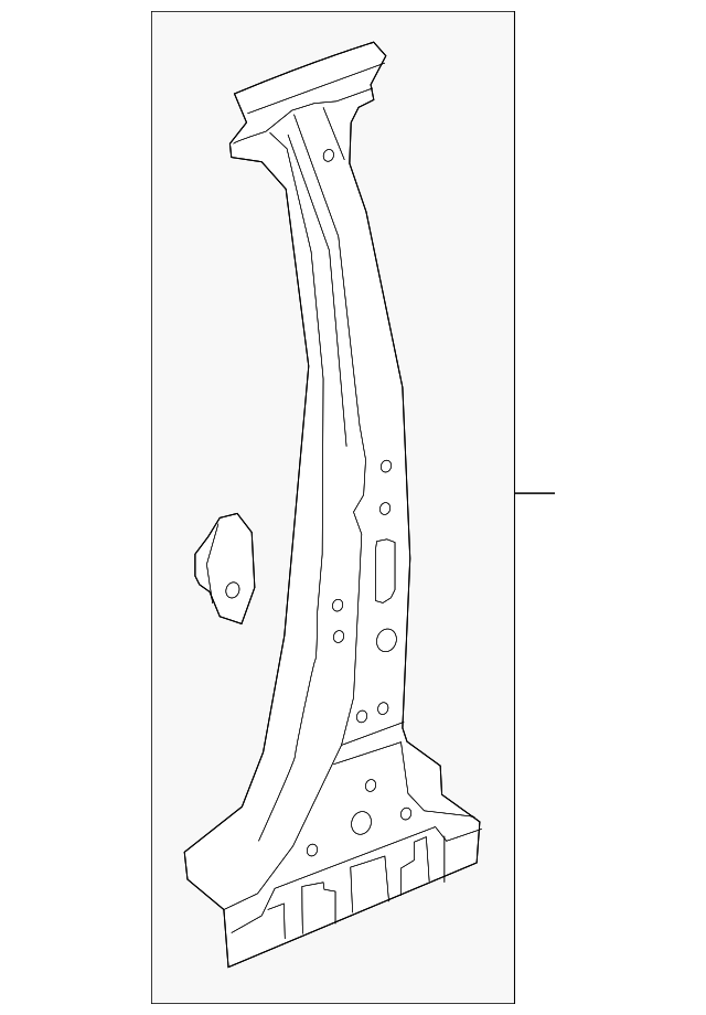 23316239 CENTER PLR REINF, LEFT