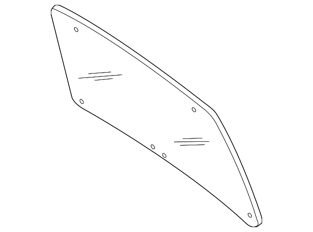 2L8Z-7842006-CA Деталь LIFT GATE GLASS