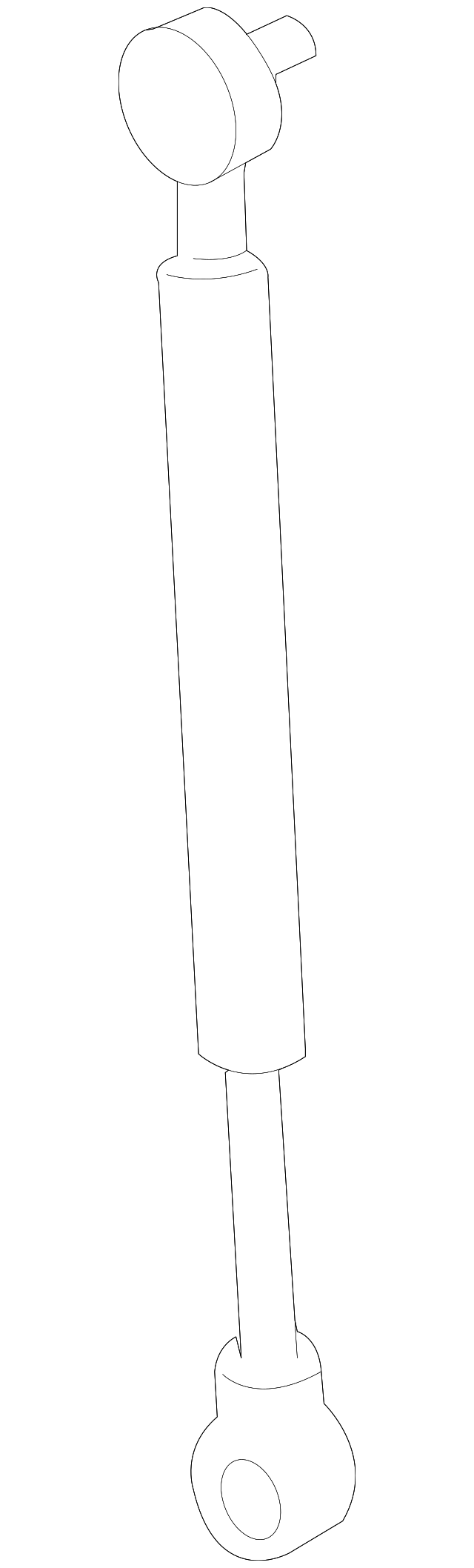 YL8Z-7842104-AA Деталь SUPPORT CYLINDER, LEFT