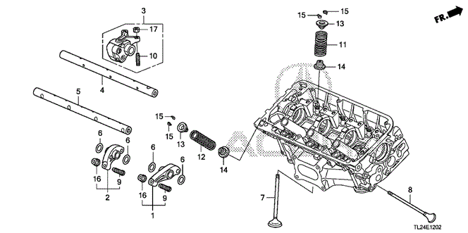 TSX SEDAN VALVE - ROCKER ARM (RR.) (V6)