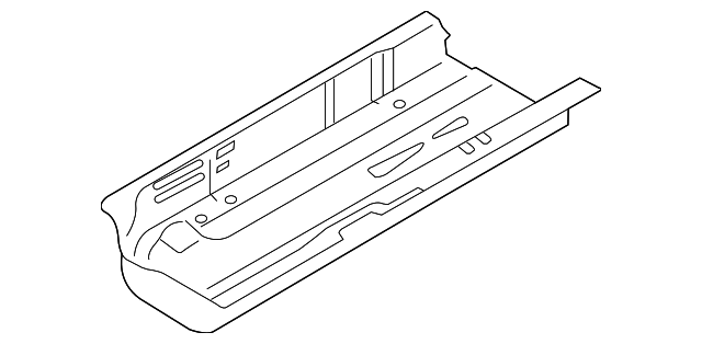 4F0-803-206-A Деталь FLOOR PAN, RIGHT