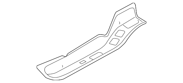 4F0-802-021-B Деталь SIDEMEMBER, LEFT