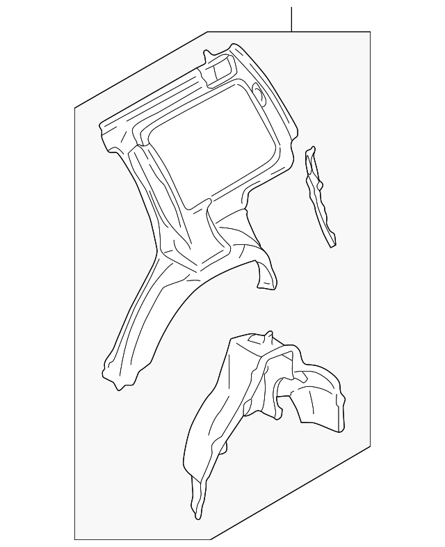 51510FC070 Деталь INNER PANEL ASSY, RIGHT