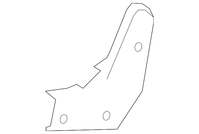 82238-TK8-A01ZA Деталь COVER, R. RR. SEAT RECLINING (OUTER) *YR