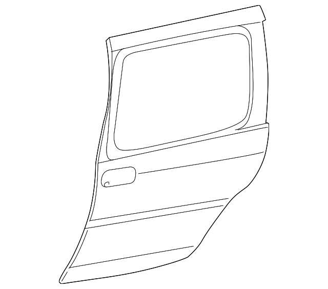 15180602 Деталь OUTER PANEL, RIGHT