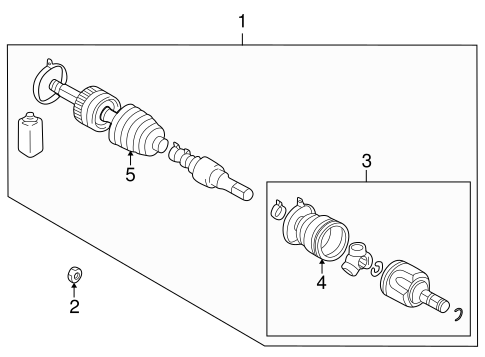 Endeavor DRIVE AXLES 2