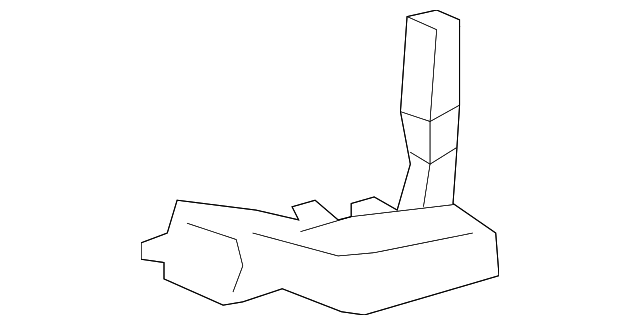 53209-53030 AIR DUCT, LEFT
