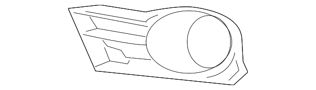 81482-02210 Деталь FOG LAMP BEZEL, LEFT