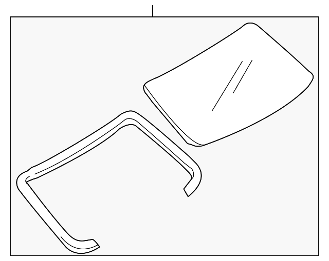 GS3L-63-930E Деталь BACK GLASS