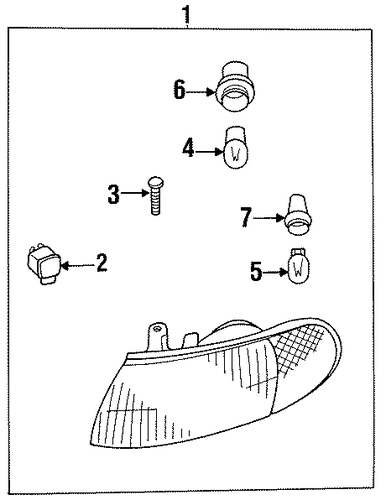 Quest BULBS - CHASSIS 5