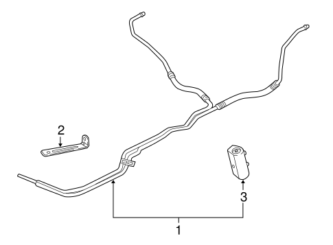 Escalade TRANS OIL COOLER
