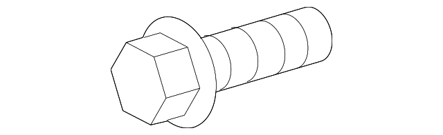 90105-A0154 IMPACT BAR BOLT