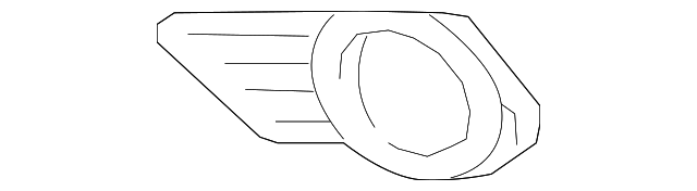 52127-08020 HOLE COVER, RIGHT